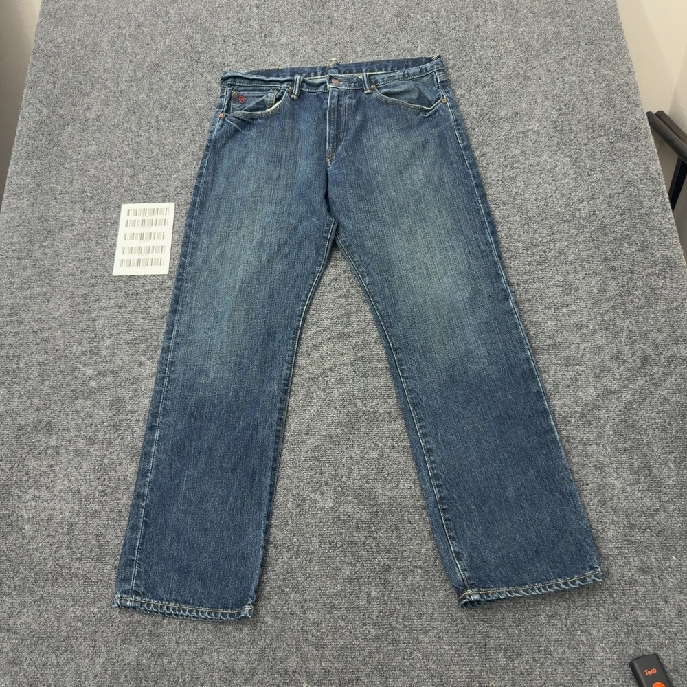 Polo Ralph Lauren Jeans Mens 33x30 Blue Cotton Classic Fit 867 Straight Casual